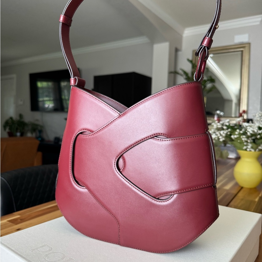 Elegant Burgundy Women's Bag